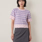 PIECES - Asira Crewneck Shortsleeve Sweater - 