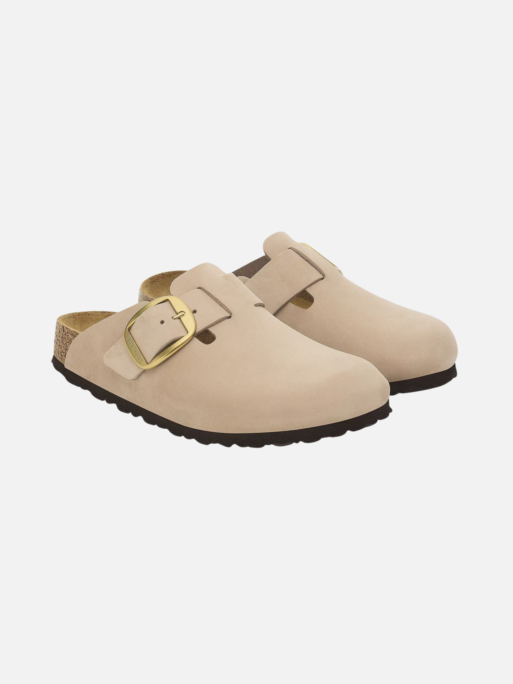 BIRKENSTOCK-Boston Big Buckle-Sandcastle Nubuck