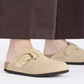 BIRKENSTOCK-Boston Big Buckle-Sandcastle Nubuck