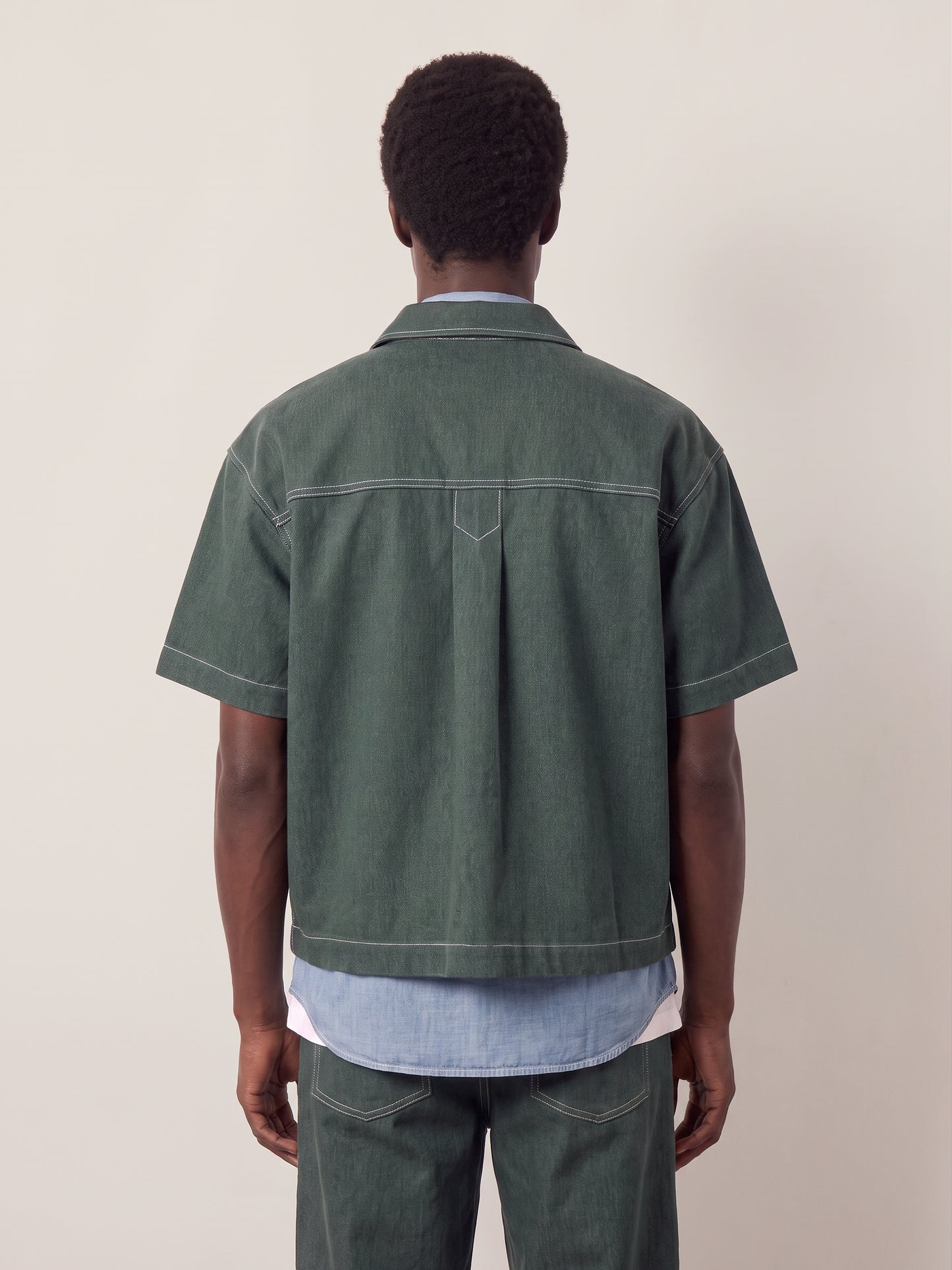 Zealand Denim Shortsleeve Shirt