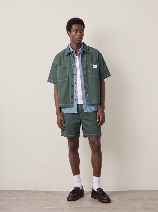 Zealand Denim Shortsleeve Shirt