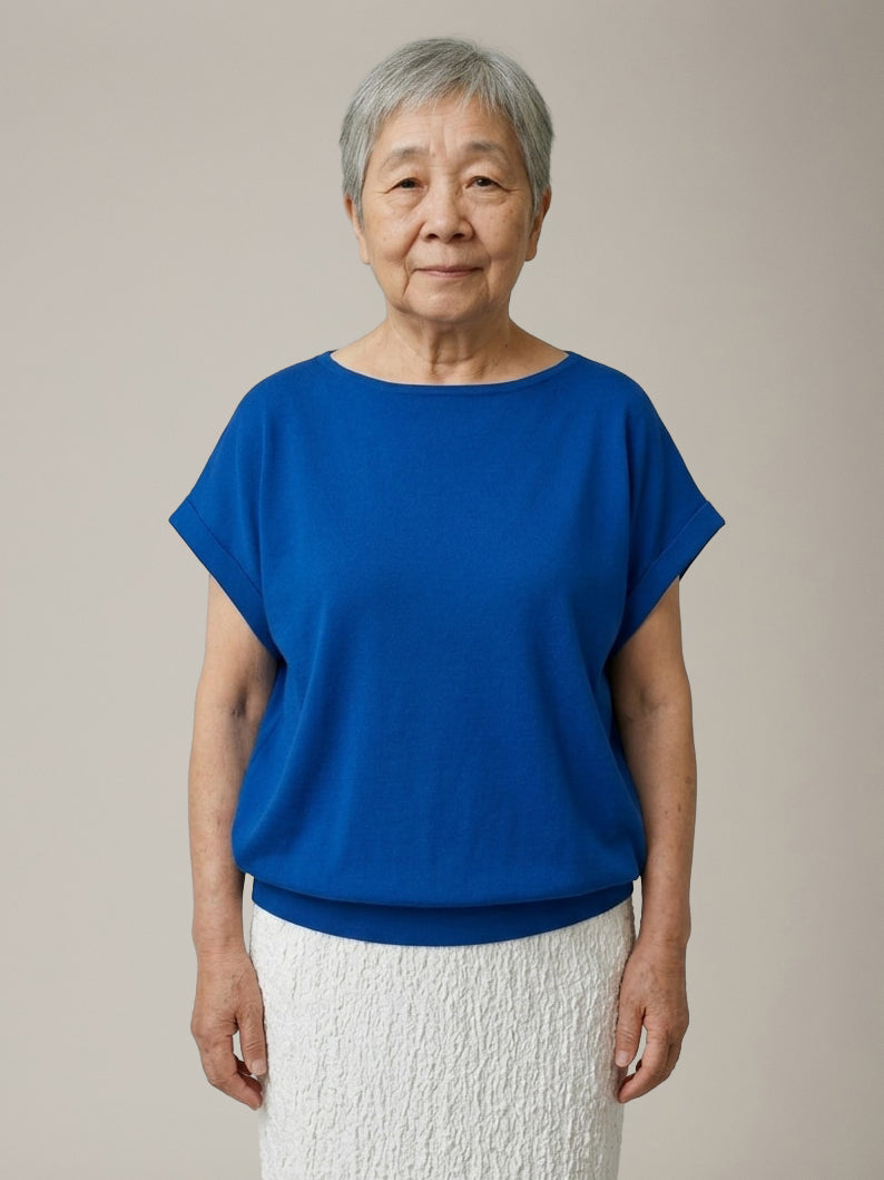 LOVEFINN - Cuff Sleeve Top - 