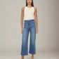 WARP & WEFT - ICN Crop Wide Leg Jeans - 