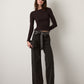 MONK & LOU - Nessa Boatneck Long Sleeve T-Shirt - 