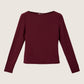 MONK & LOU - Nessa Boatneck Long Sleeve T-Shirt - 