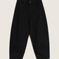 MONK & LOU - Julie Cropped Barrel Pants - Black