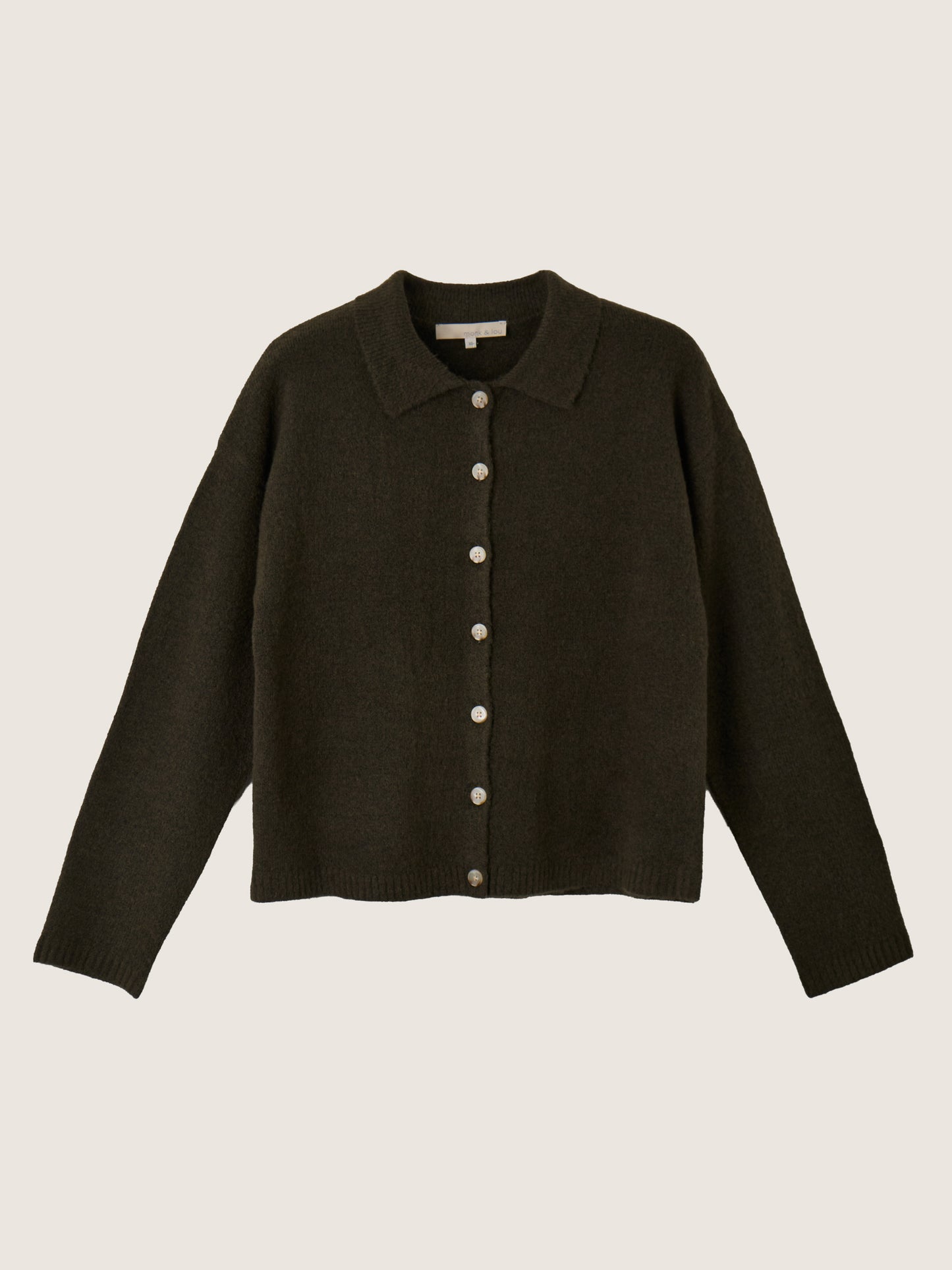 MONK & LOU - Saffi Polo Cardigan - 
