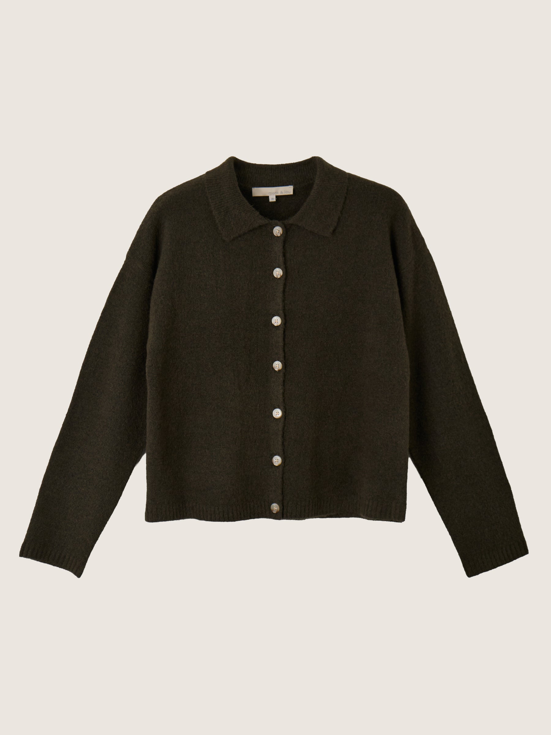 MONK & LOU - Saffi Polo Cardigan - 