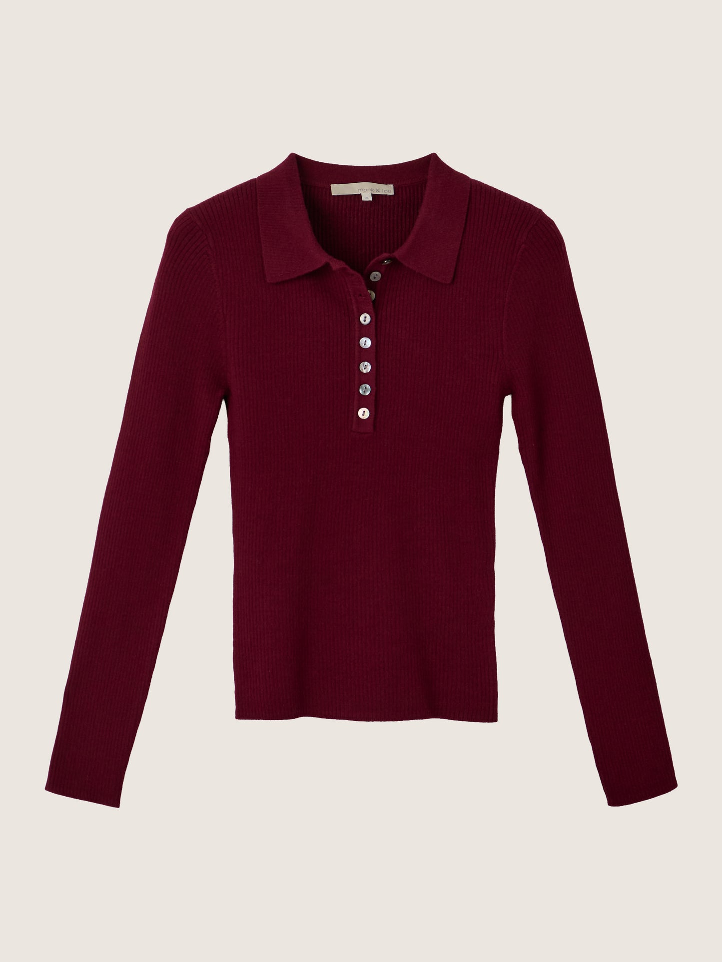MONK & LOU - Fay Henley Sweater - 