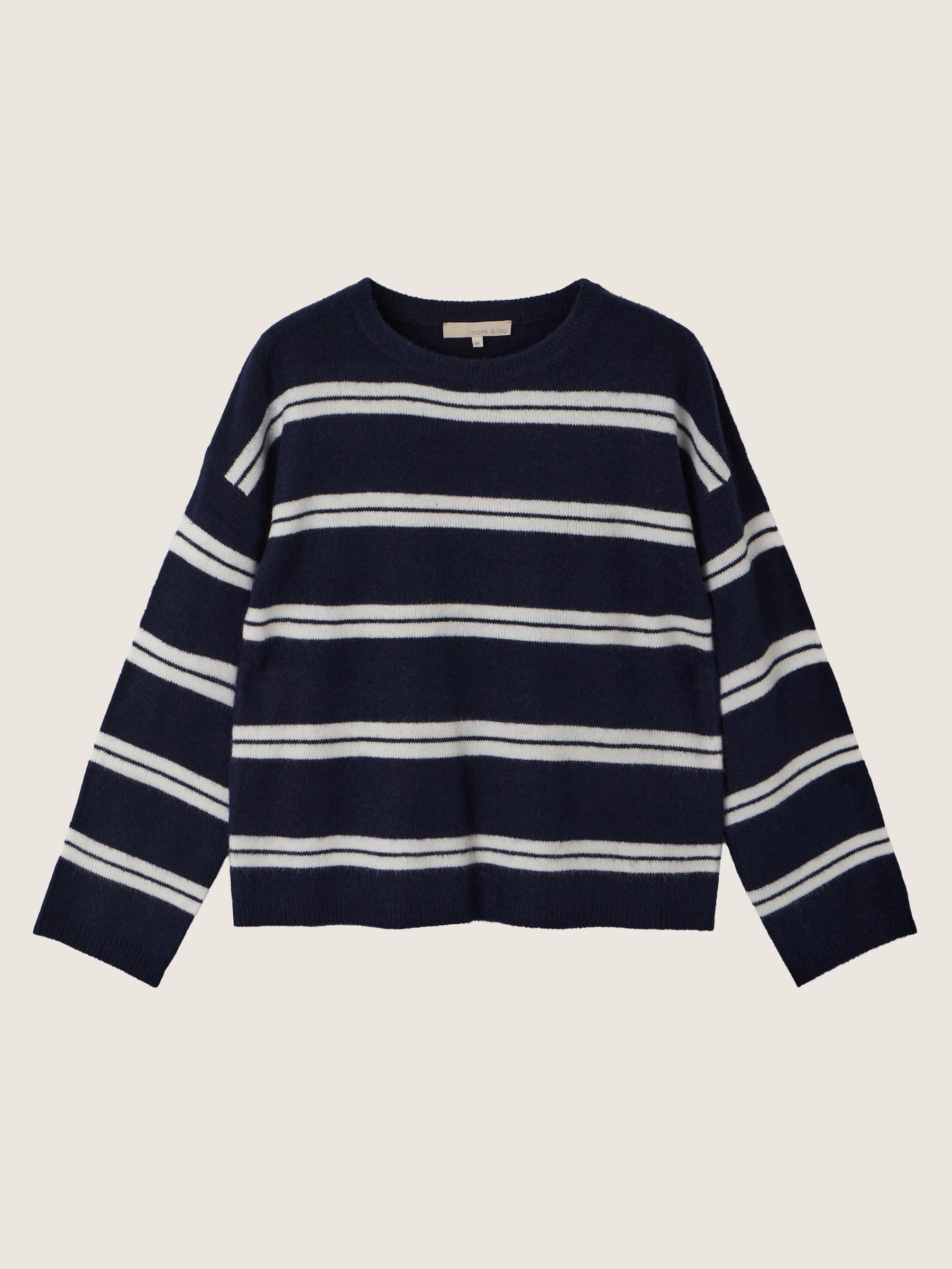 MONK & LOU - Liv Crewneck Pullover Sweater - 