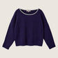 MONK & LOU - Shiloh Relaxed Pullover Sweater - 