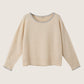 MONK & LOU - Shiloh Relaxed Pullover Sweater - 