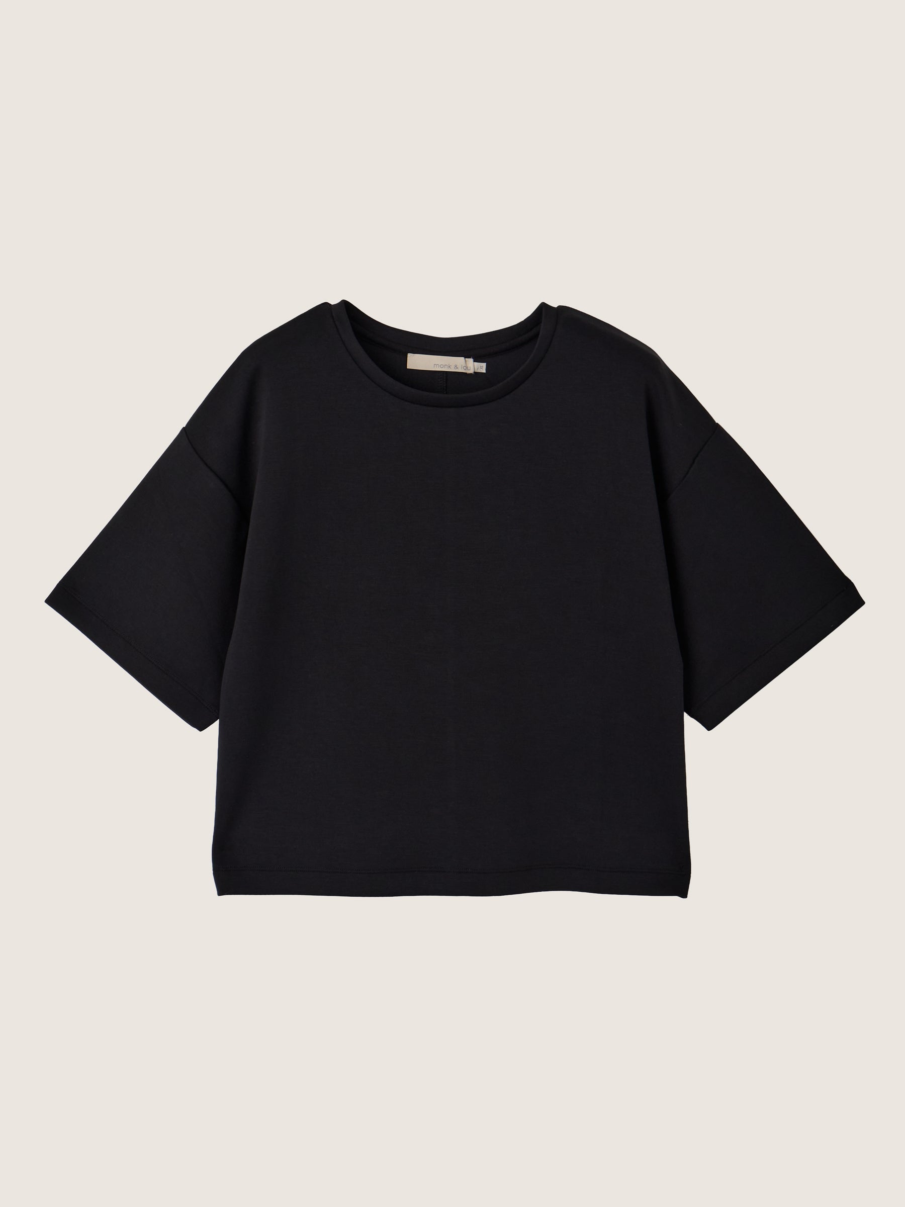 MONK & LOU - Jo Dropped Shoulder Top - 