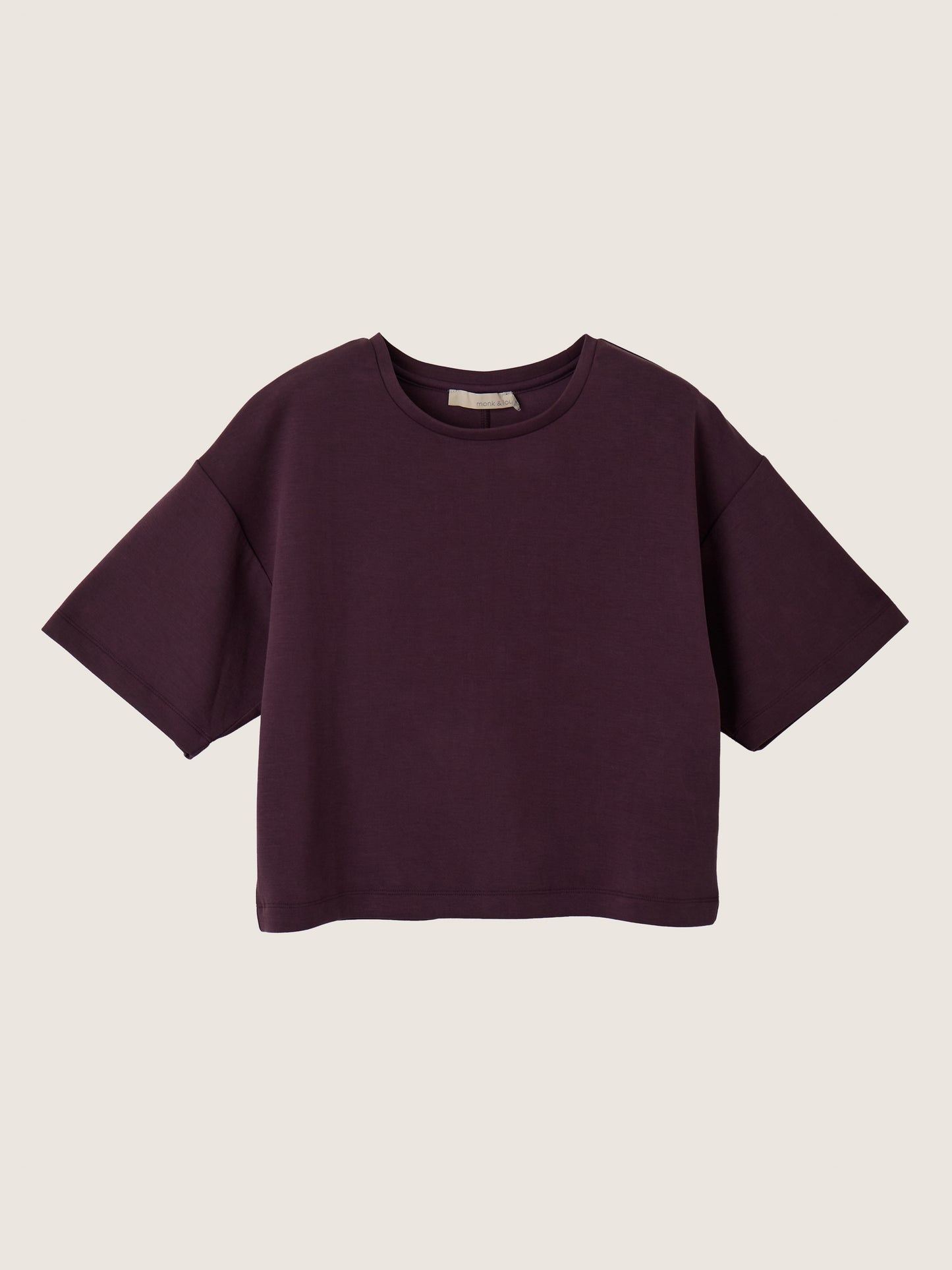 MONK & LOU - Jo Dropped Shoulder Top - 