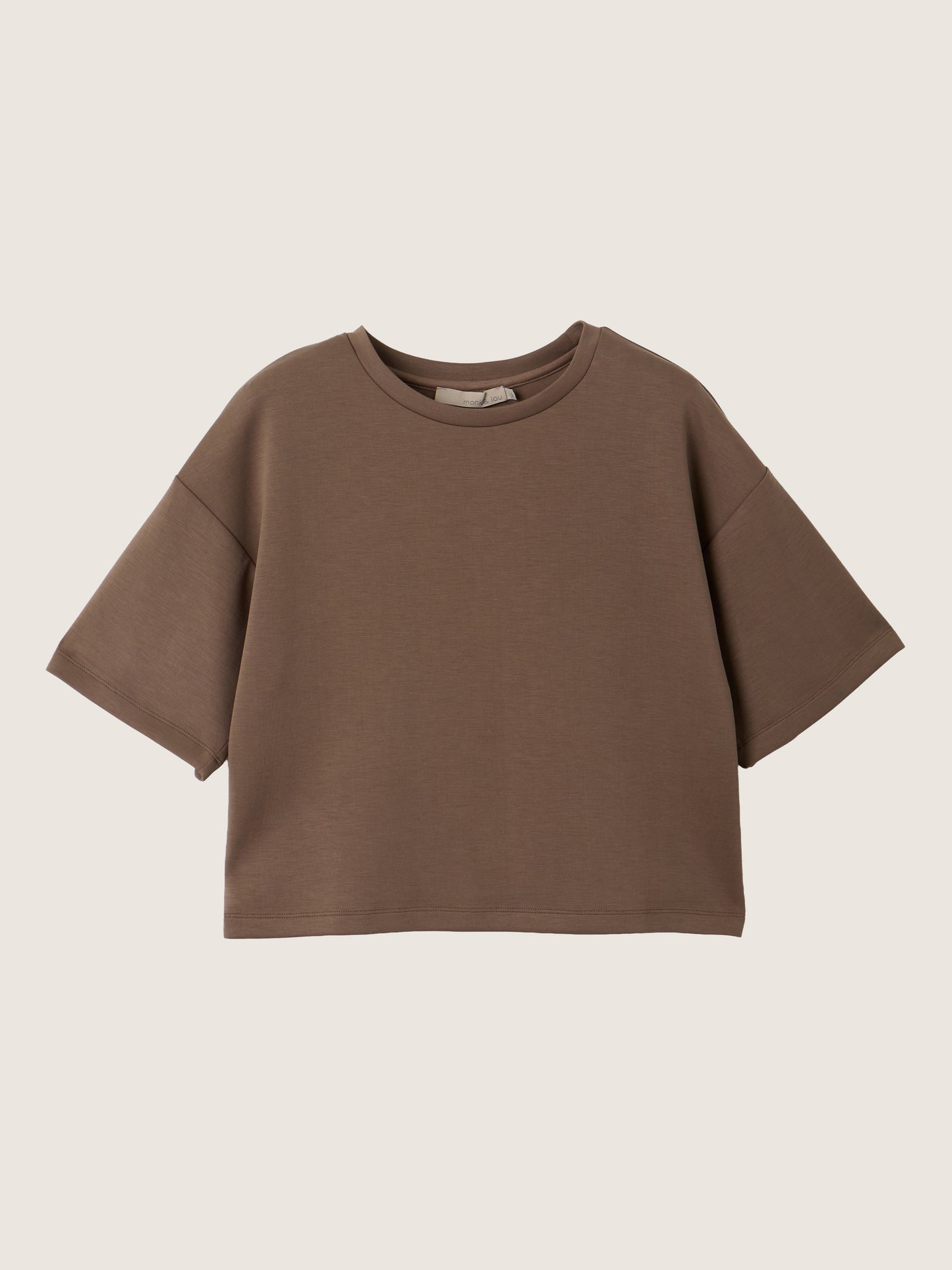 MONK & LOU - Jo Dropped Shoulder Top - 