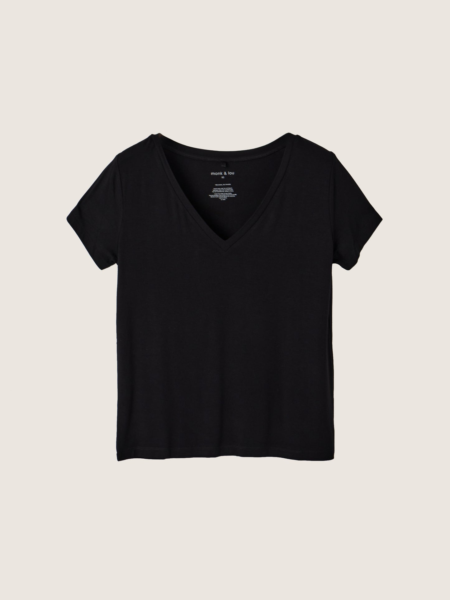 MONK & LOU - Morgan T-Shirt - Black