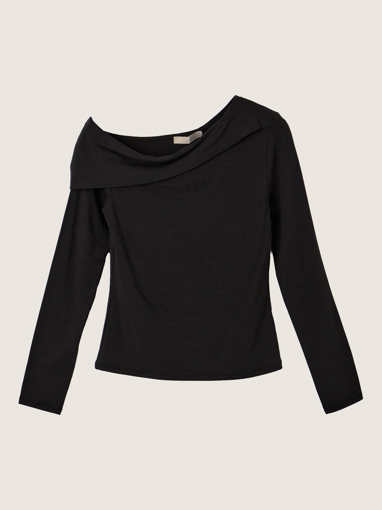 MONK & LOU - Nyla Longsleeve Off Shoulder Top - 