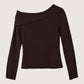 MONK & LOU - Nyla Longsleeve Off Shoulder Top - 