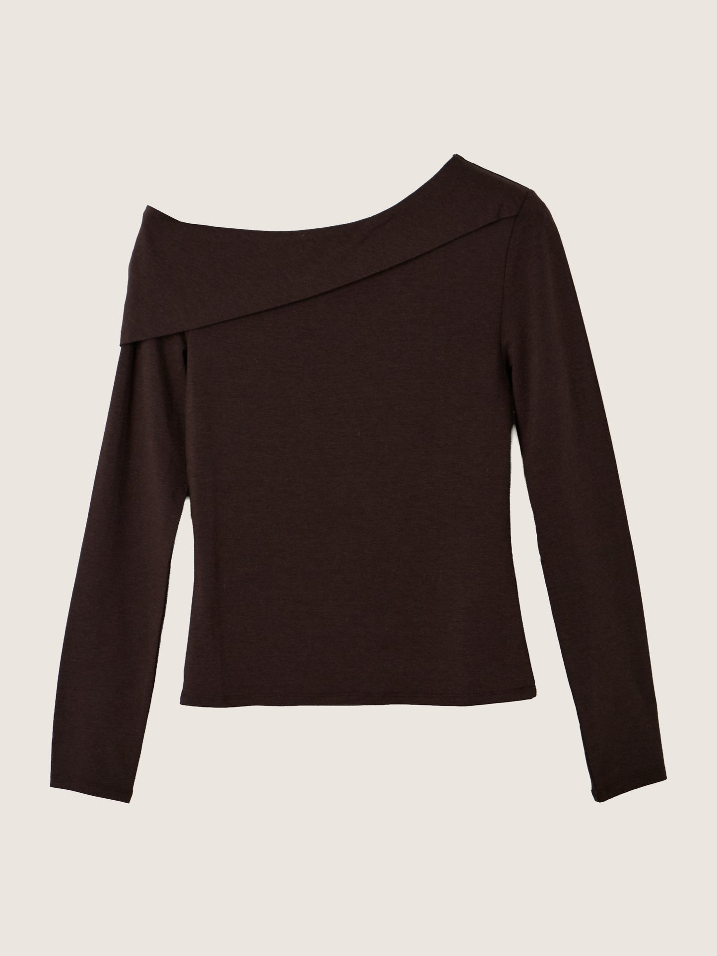 MONK & LOU - Nyla Longsleeve Off Shoulder Top - 
