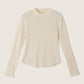 MONK & LOU - Benny Mockneck Longsleeve Top - 