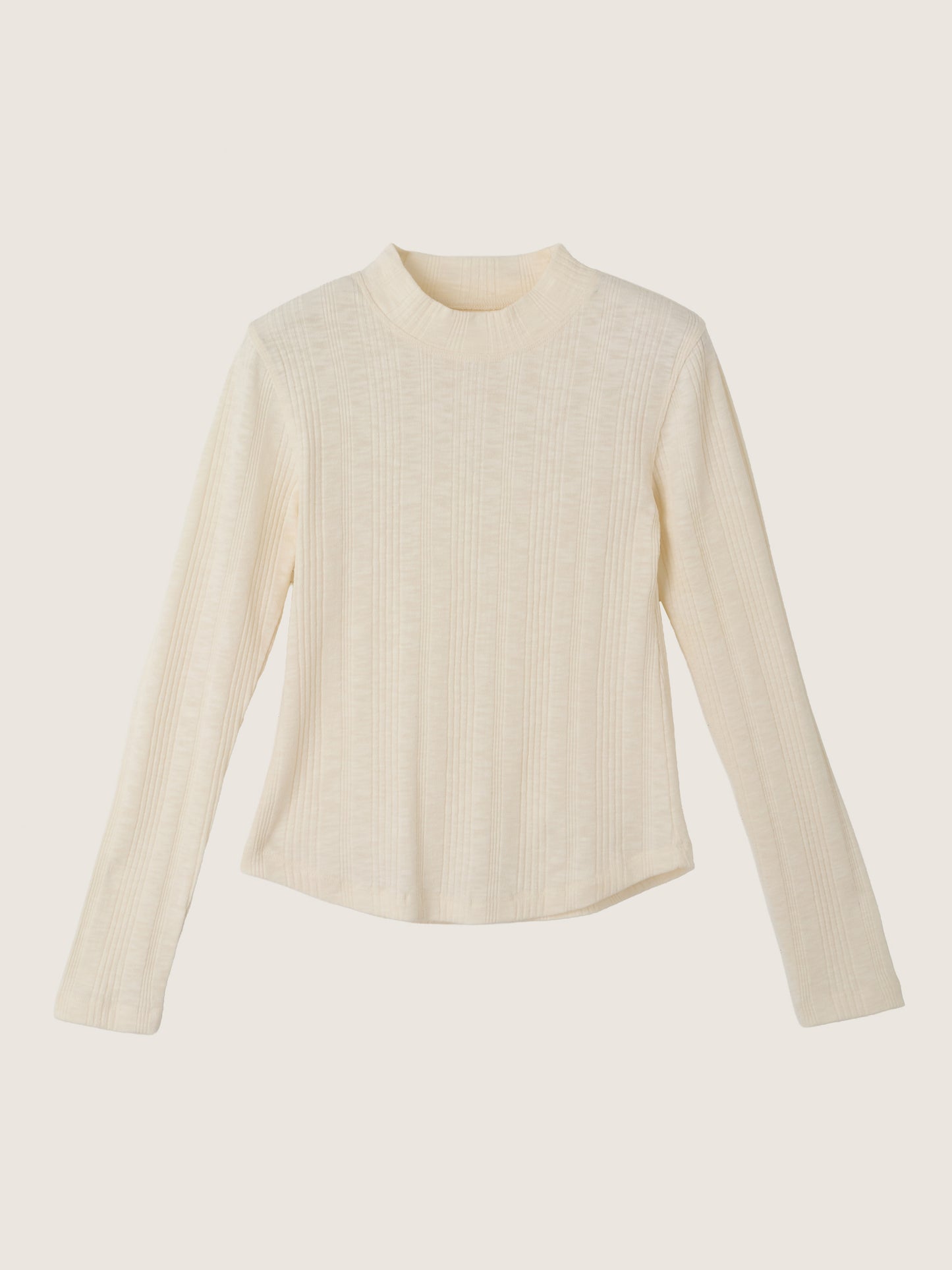 MONK & LOU - Benny Mockneck Longsleeve Top - 