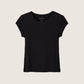 MONK & LOU - Gia Shortsleeve T-Shirt - Black