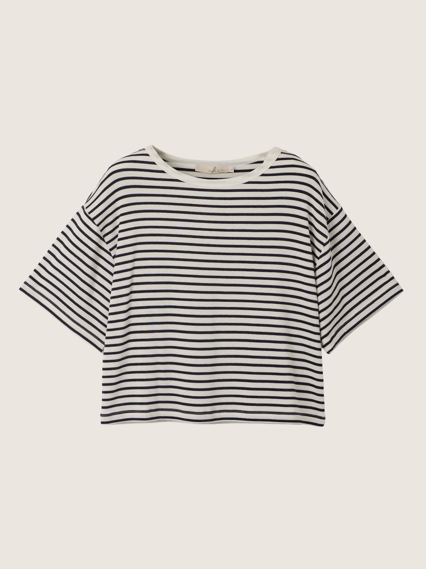 MONK & LOU - Silas Cropped T-Shirt - 