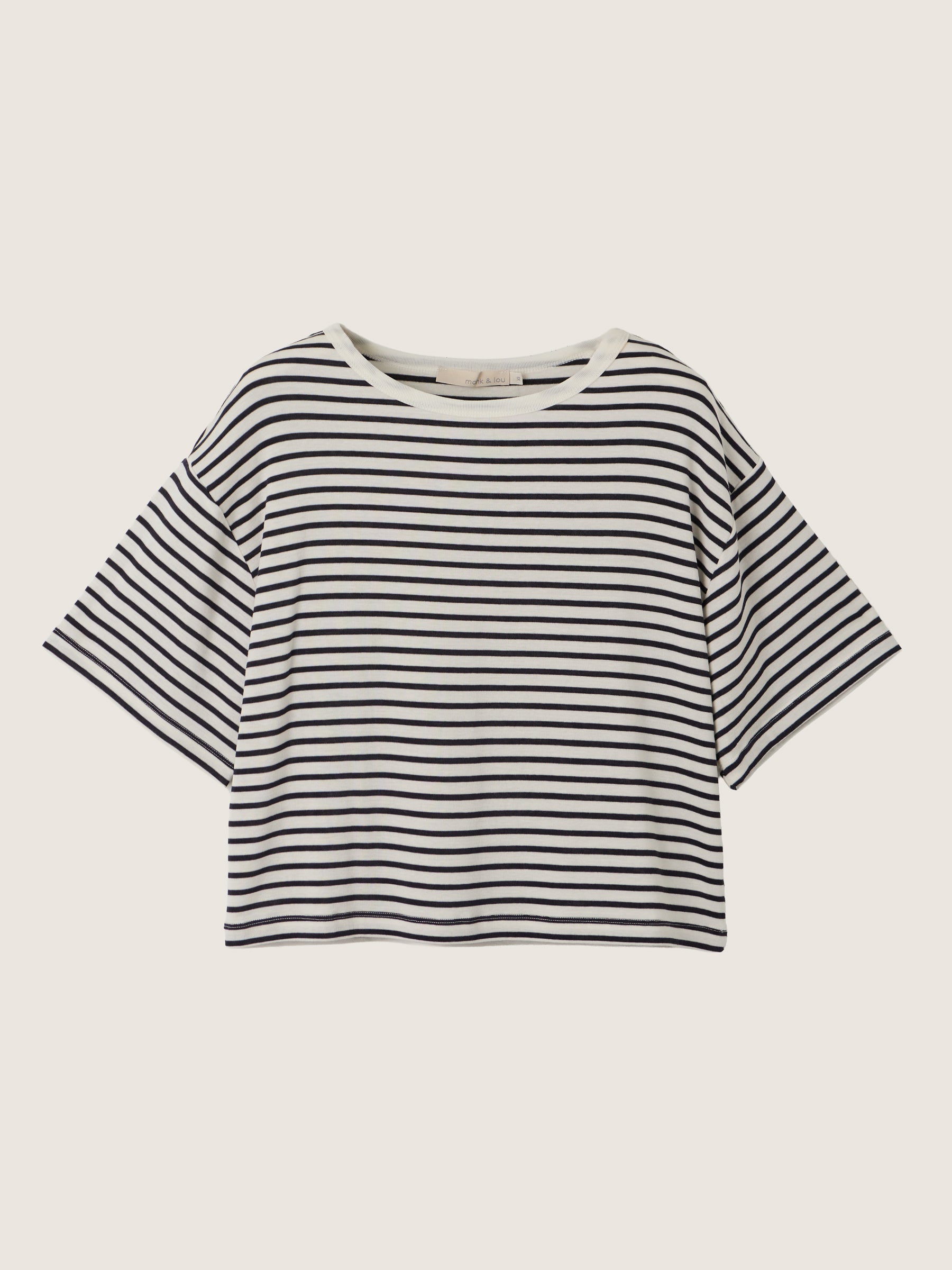 MONK & LOU - Silas Cropped T-Shirt - 