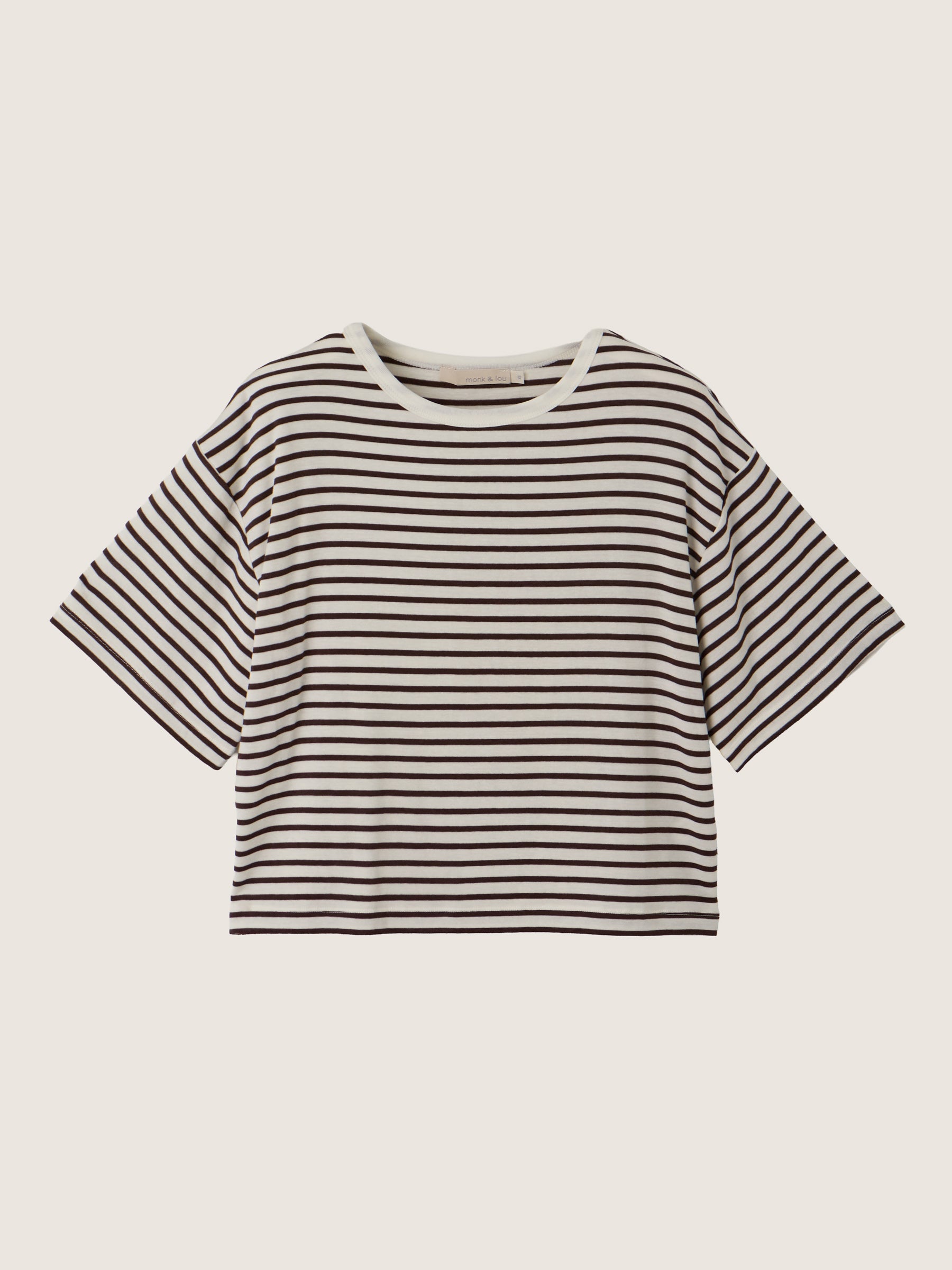 MONK & LOU - Silas Cropped T-Shirt - 