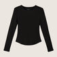 MONK & LOU - Cassia Crewneck Longsleeve T-Shirt - 