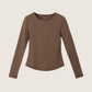 MONK & LOU - Cassia Crewneck Longsleeve T-Shirt - 