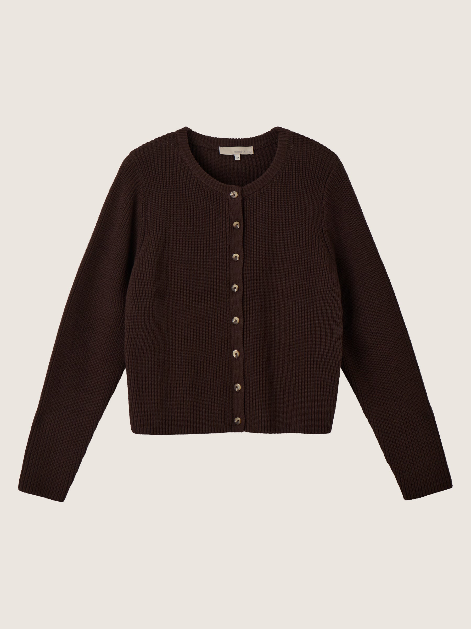 MONK & LOU - Allegra Cropped Cardigan - 