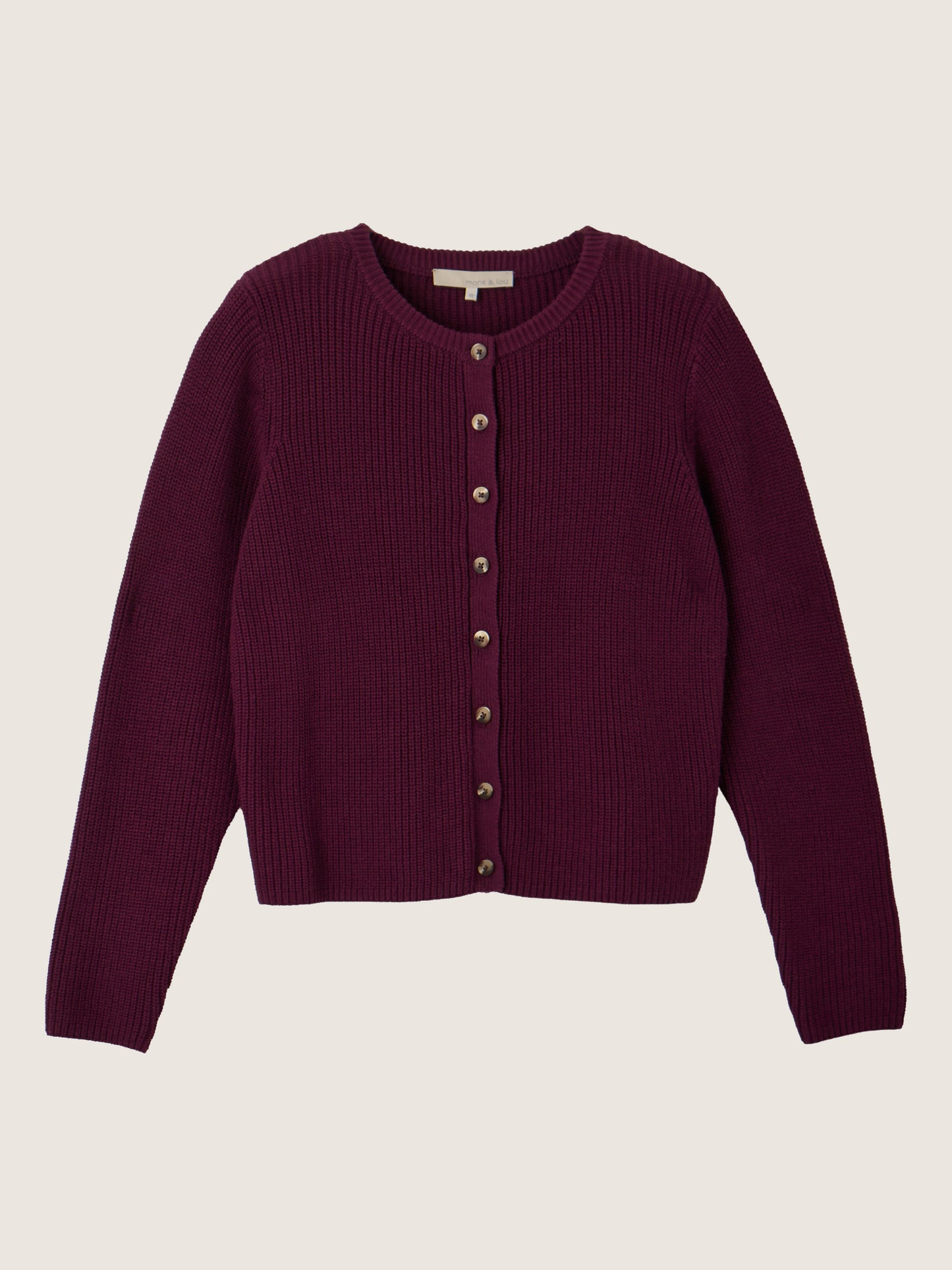 MONK & LOU - Allegra Cropped Cardigan - 
