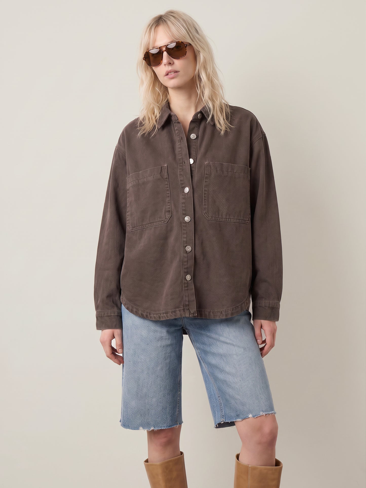 NOISY MAY - Alva Cotton Shacket - 