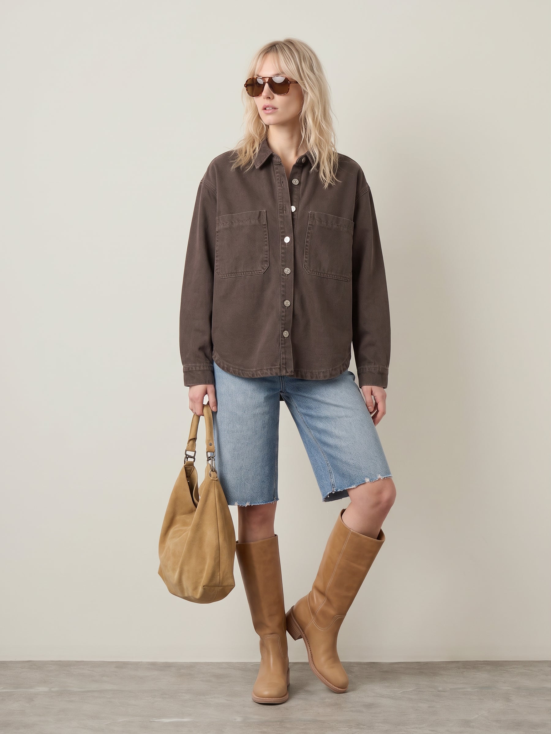 NOISY MAY - Alva Cotton Shacket - 