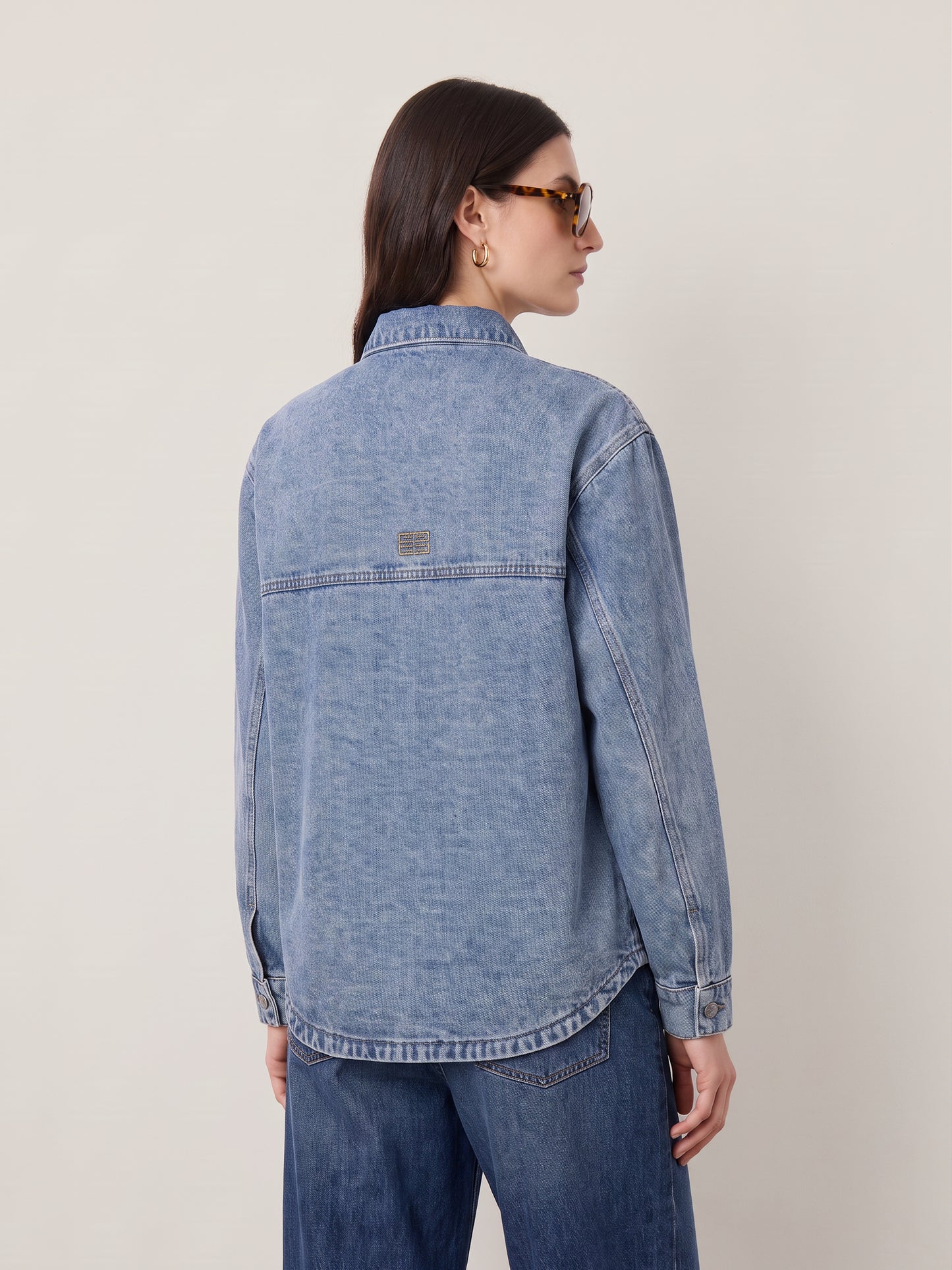 NOISY MAY - Alva Short Denim Shacket - 