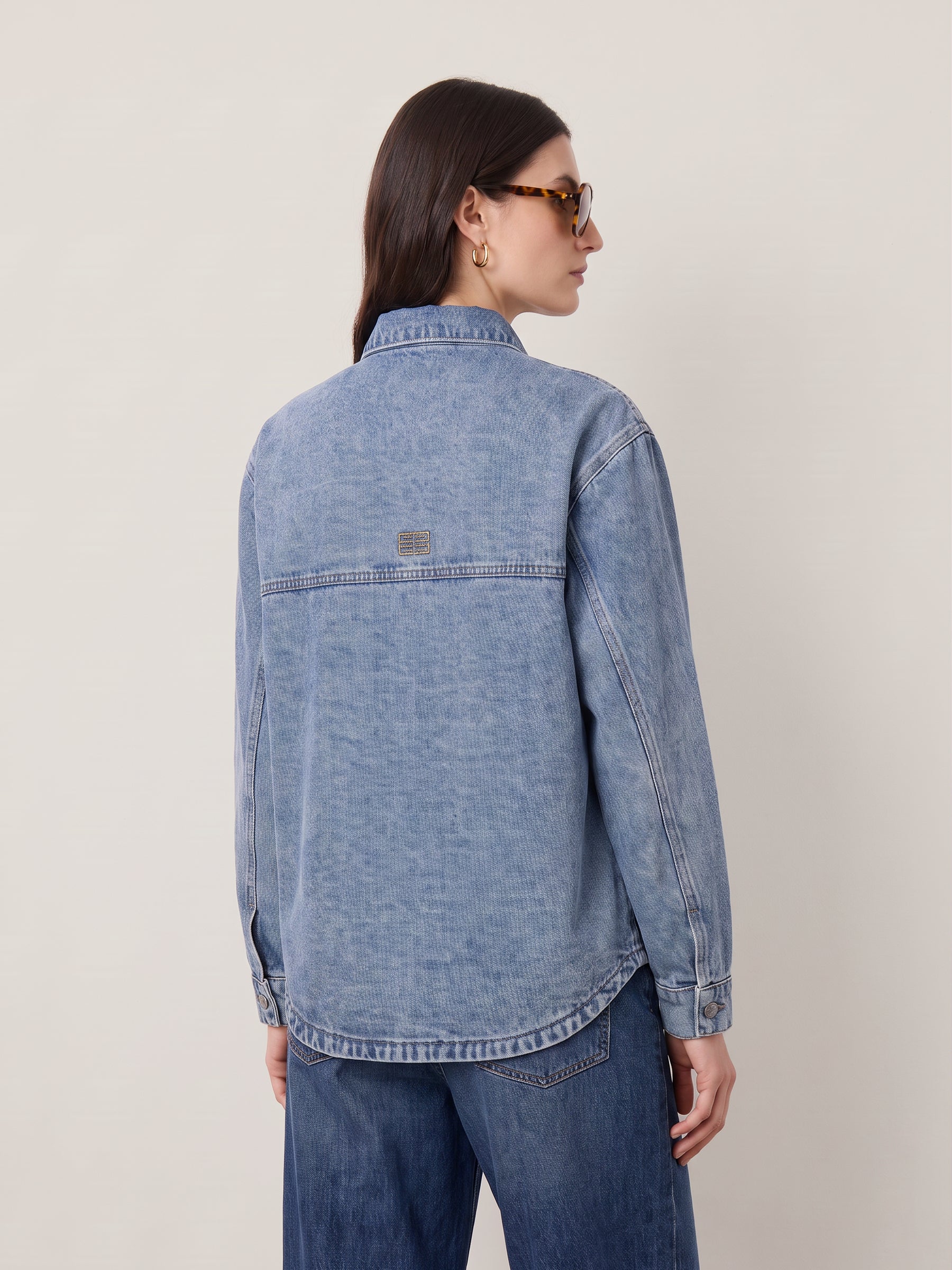 NOISY MAY - Alva Short Denim Shacket - 