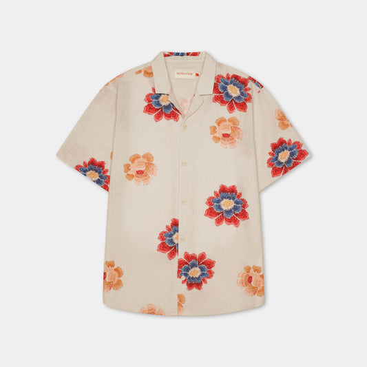 Flower Cuban Shirt