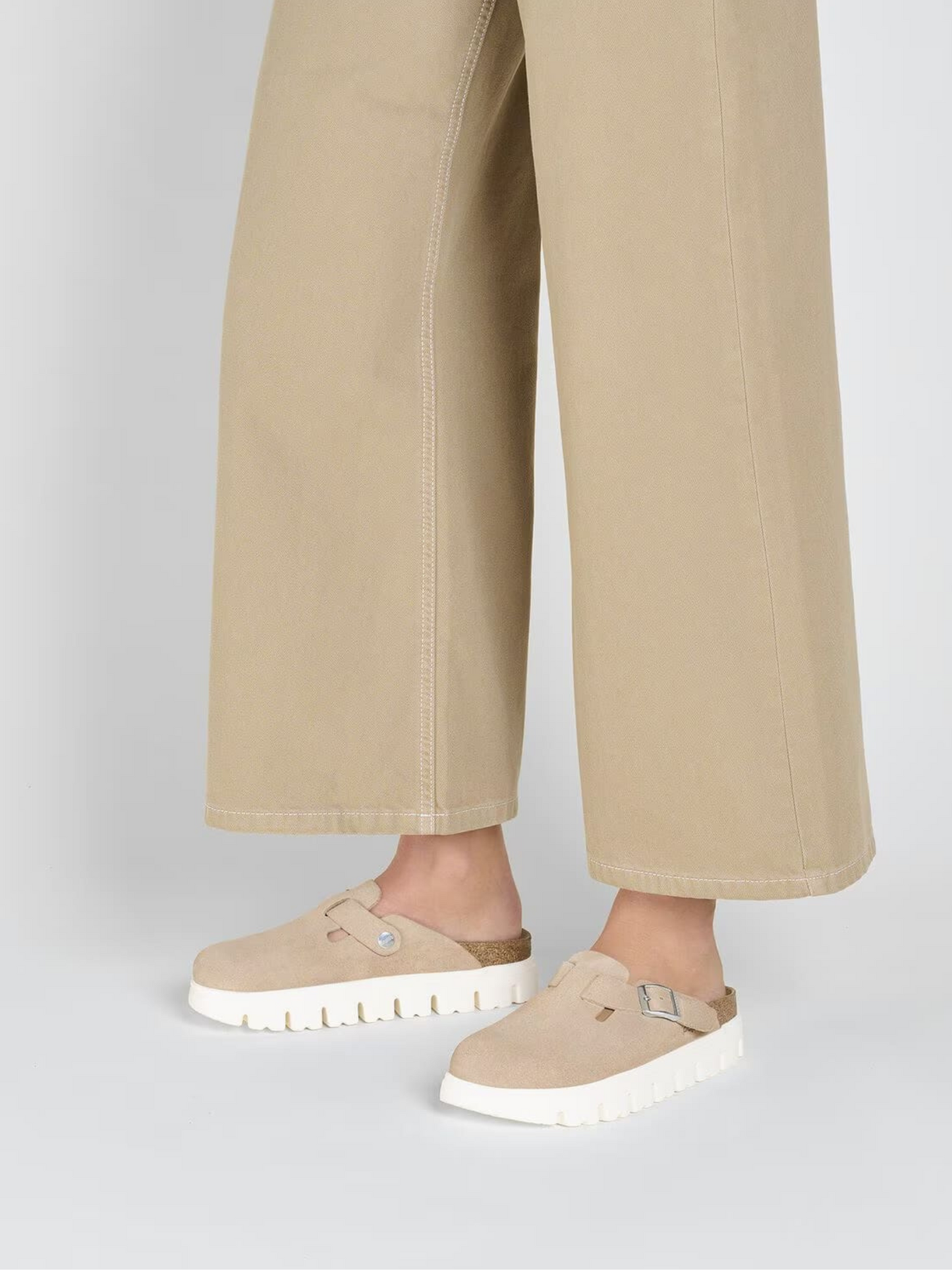 BIRKENSTOCK - Boston Chunky Suede