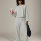 LOVEFINN - Scuba Pants - Ash Grey