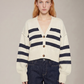 LOVEFINN - Irena Stripe Cardigan - 