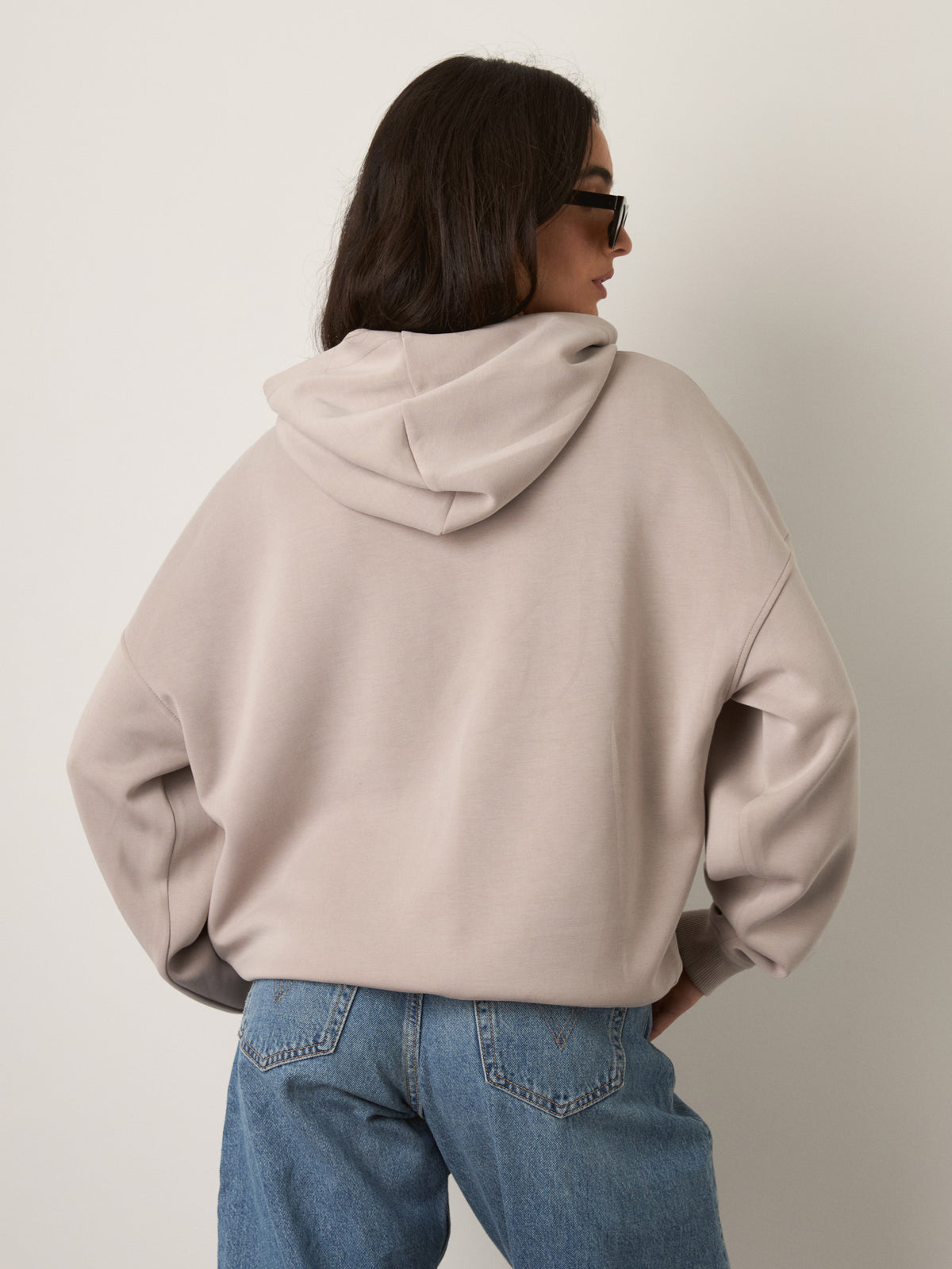 Halana Soft Knit Short Hoodie