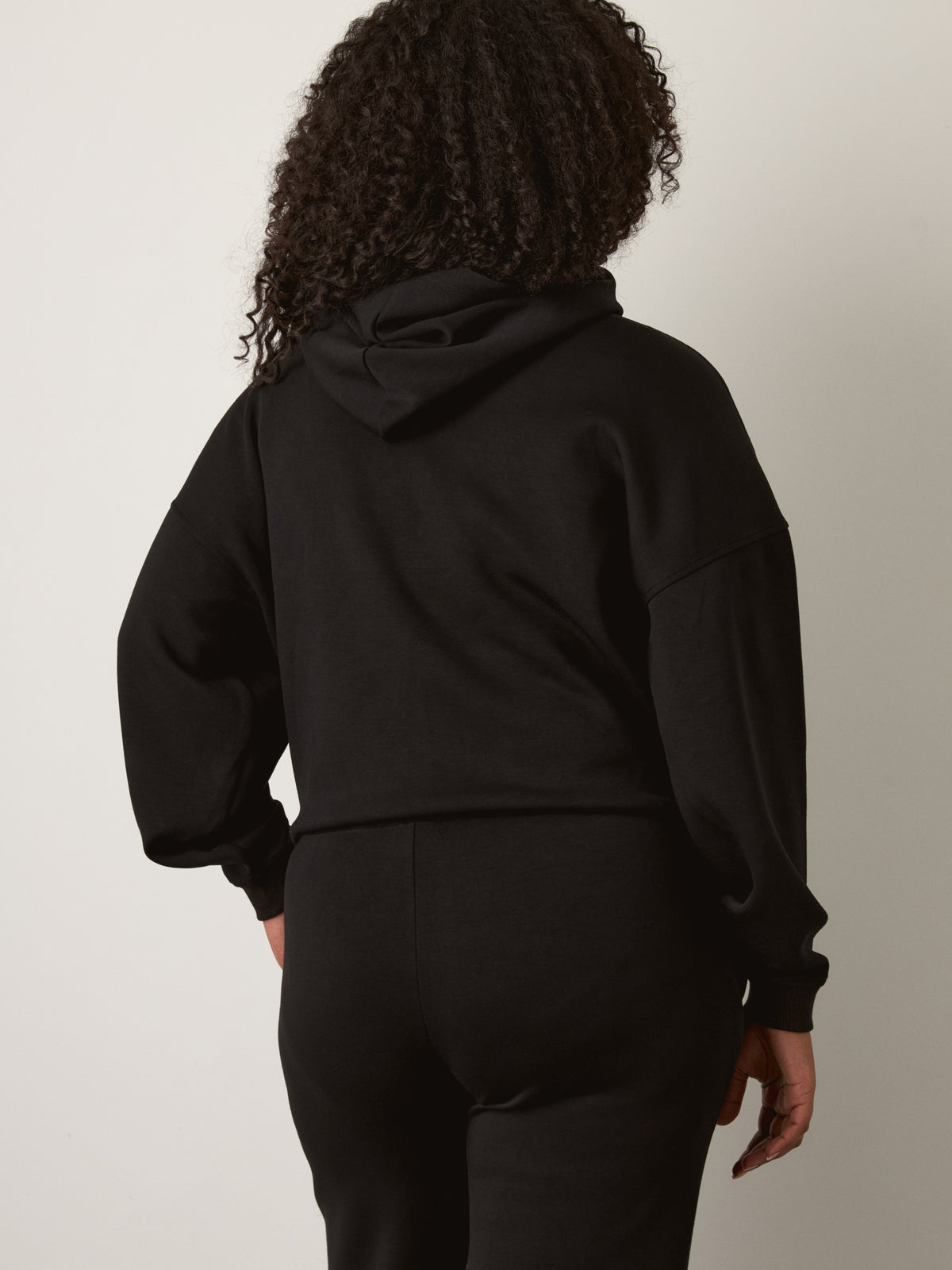 Halana Soft Knit Short Hoodie