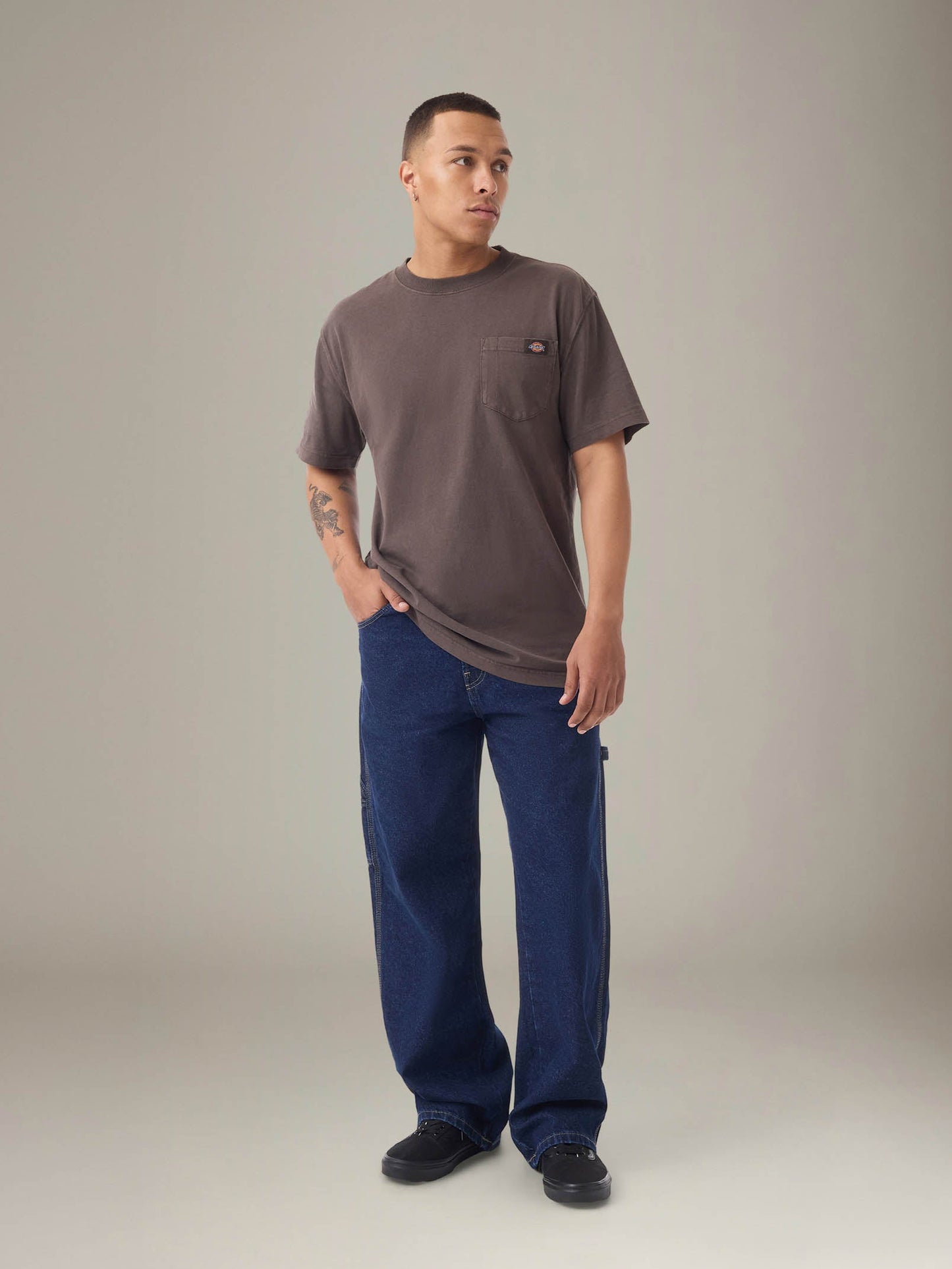 Loose Straight Carpenter Jeans
