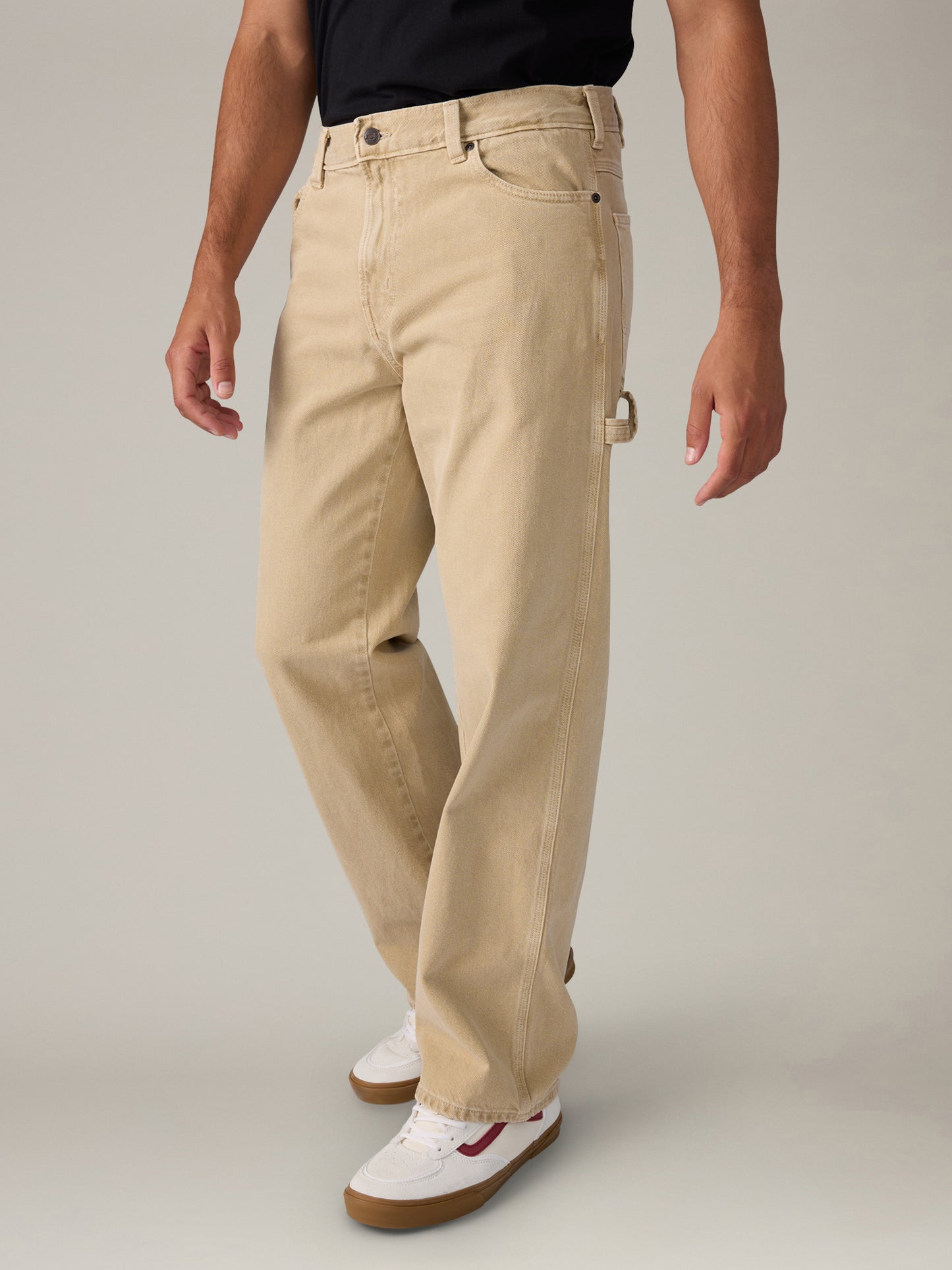 Loose Straight Carpenter Jeans