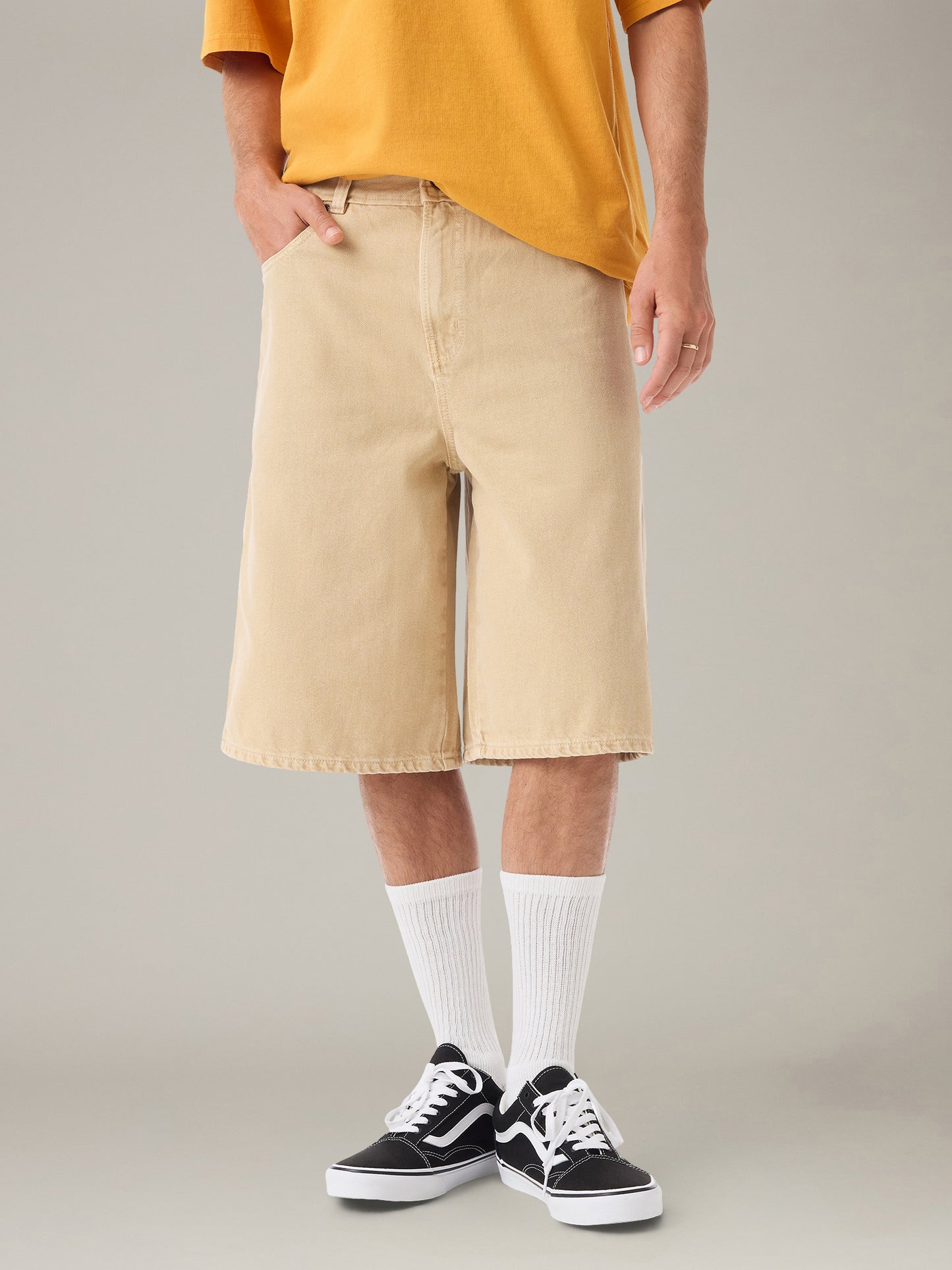 DICKIES - 13" Loose Denim Shorts - Eucalyptus