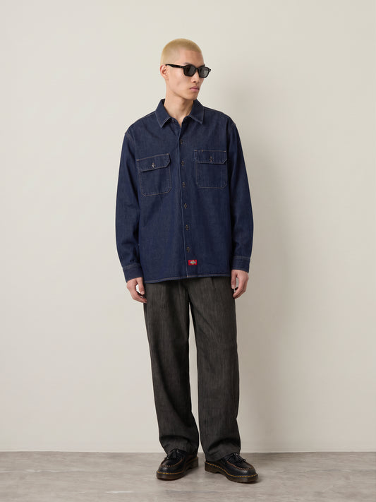DICKIES - Longsleeve Denim Shirt - 