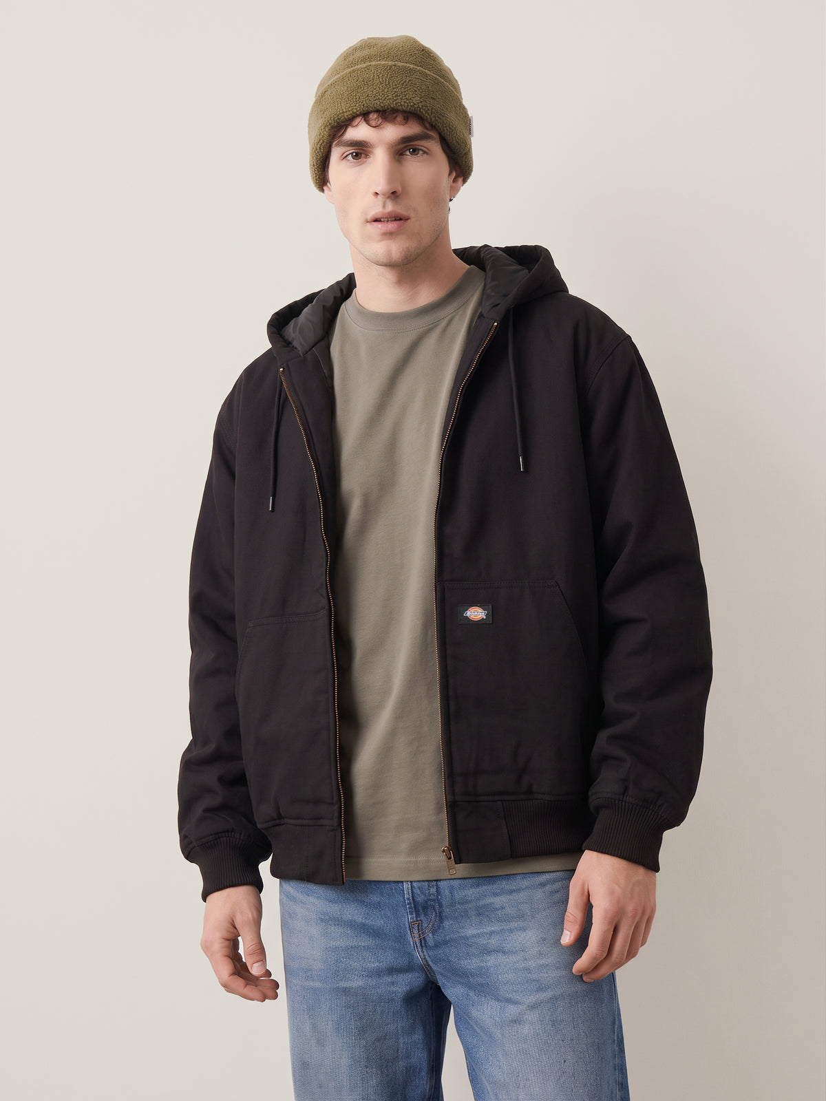 DICKIES - Hooded Duck Bomber Jacket - 
