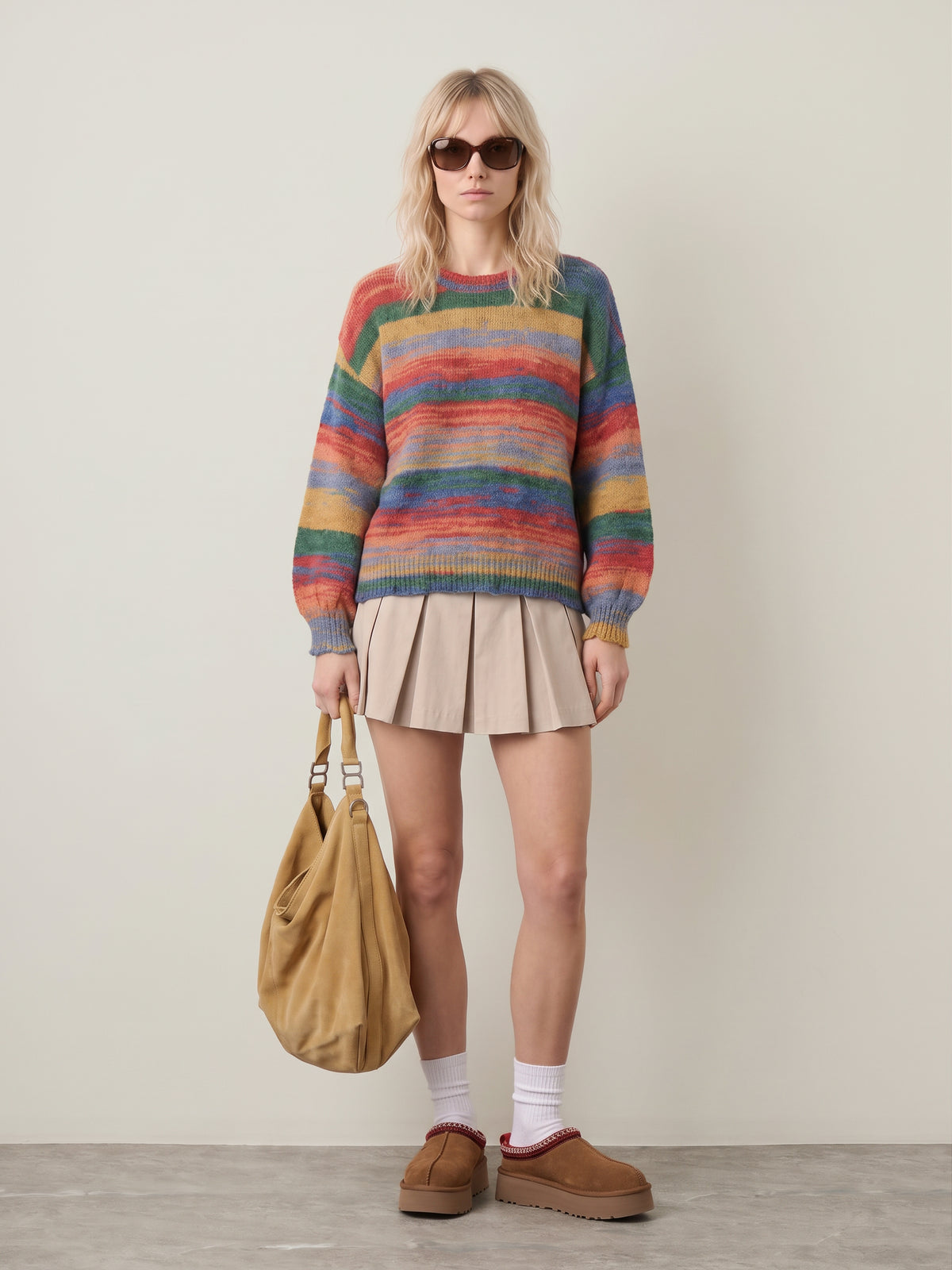 LYLA + LUXE - Abba Striped Sweater - 