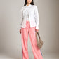ADIDAS-Firebird Loose Track Pants-Semi Pink Spark / Blue